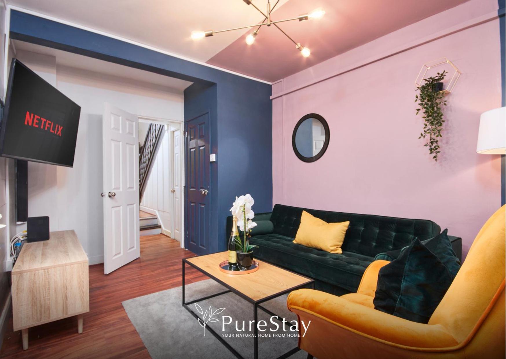 5 Bed House In Leamington Spa Perfect For Contractors With 7 Beds By Purestay - 14 Night Min! Eksteriør billede